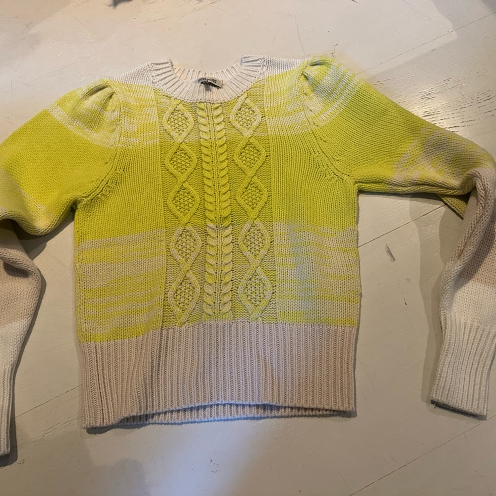 Yellow sweater